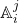 {\mathbb A}_i^j