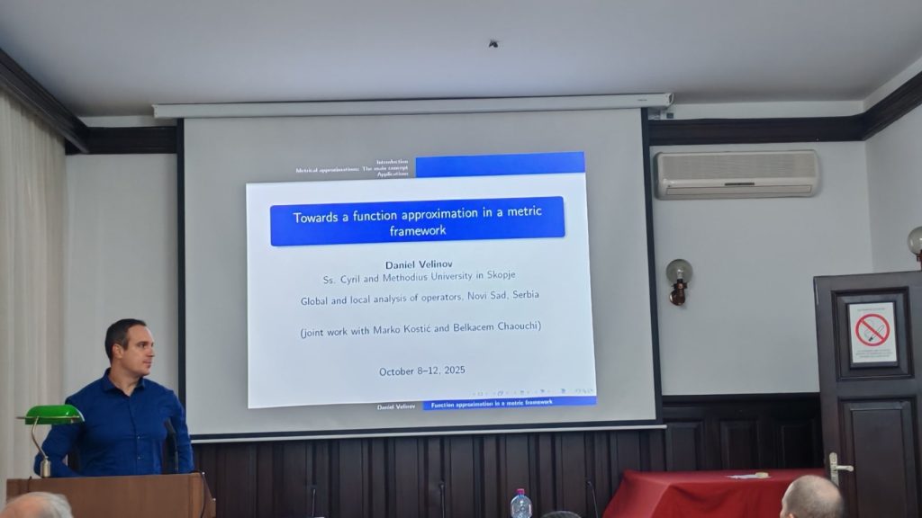 Радионица SOFTA пројекта "Global and local analysis of operators - GOALS2025"