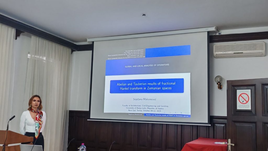 Радионица SOFTA пројекта "Global and local analysis of operators - GOALS2025"